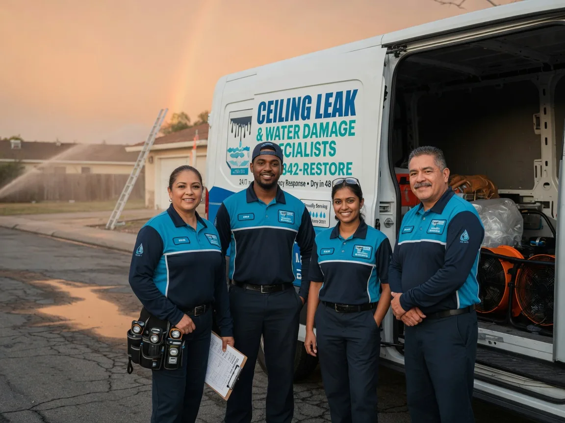 Ceiling Leak Cleanup company in Imperial, PA